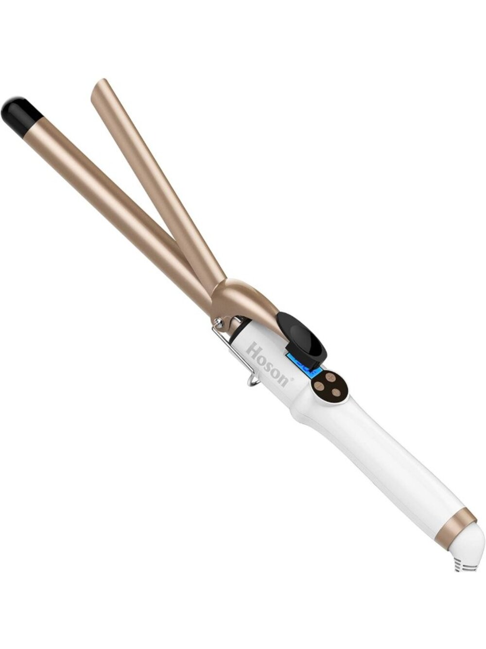 3/4 Inch Curling Iron for Short Hair - Extra Long Barrel, Fast Heat Up, Easy